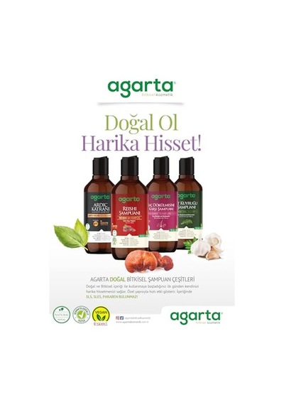 Doğal Saç Dökülmesine Karşı Şampuan 400 Ml