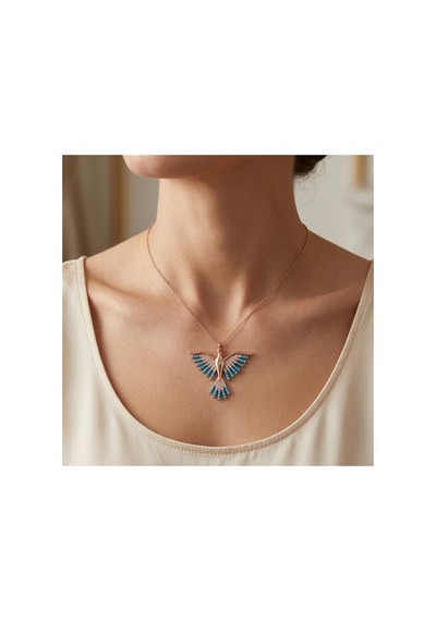925 Ayar Gümüş Anka Kuşu Kolye - Zirkon Taşlı Minimal Tasarım Rose - Mavi - 859945263 Rose - Mavi 925 Ayar Gümüş Anka Kuşu Kolye - Zirkon Taşlı Minimal Tasarım Rose - Mavi - 859945263 Rose - Mavi