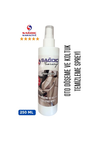 Oto Döşeme Direksiyon Koltuk Temizleme Spreyi 250 Ml