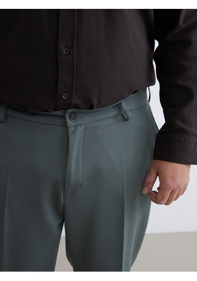 Lcwaıkıkı Classic Haki Büyük Beden Erkek Chino Pantolon