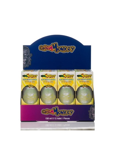 Chemmonkey Klima Bombası Limonlu Tazeleyici Yenileyici 12 x 150 m