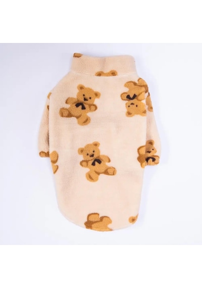 Pawstar 26757- Ekru Gentle Bruno Orta-büyük Irk Köpek Polar Sweatshirt