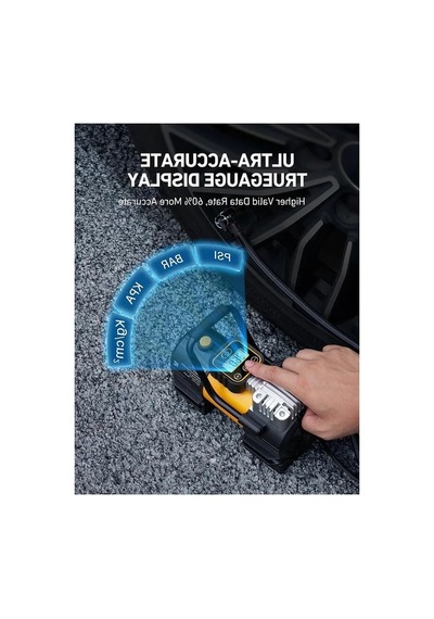 Taşınabilir Lastik Şişirme Kompresörü, Güçlü Ve Pratik Kullanım İçin