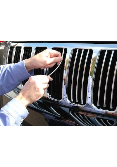 Mastercar Kendinden Yapışkanlı 5Mt Dekoratif Panjur Şeridi ve Kap