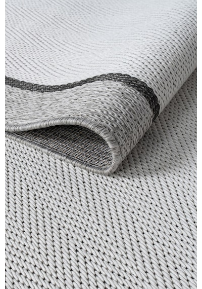 Venüs Sisal Antrasit Modern Dokuma Kilim Hasır Halı 513beyaz - Gri