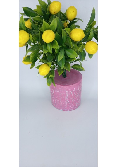 Yapay Limon Ağacı Pembe Çatlatma