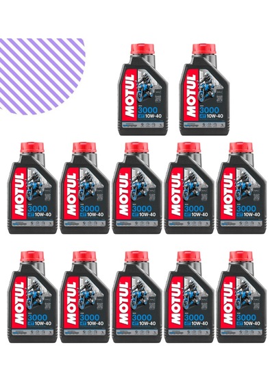 Motul 3000 10w40 1l 12 Adet