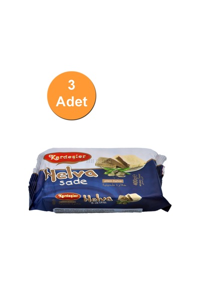 Kardeşler Sade Tahin Helva 3 x 400 G