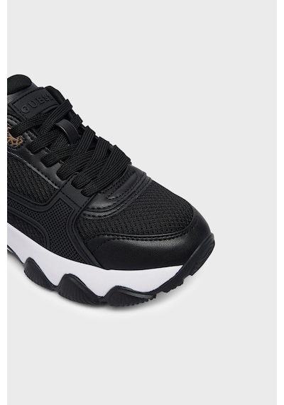 Guess Mazzy Logolu Sneaker Ayakkabı Fltmzzele12 Bayan Ayakkabı Fltmzz Ele12 Black Siyah