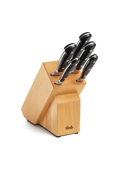 Fissler Alaska Ahşap Bloklu Bıçak Seti 6 Parça