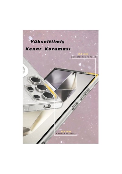 Joko Samsung Galaxy S23 Fe Kılıf Magsafe Kapak - Siyah