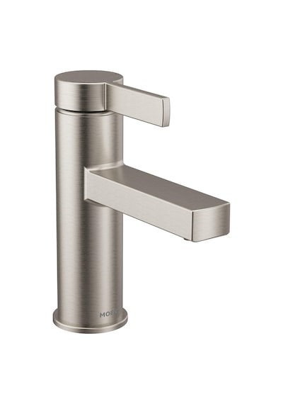 Moen Beric Spot Dirençli Nikel Modern Tek Kolu Tek Delikli Banyo Diğer