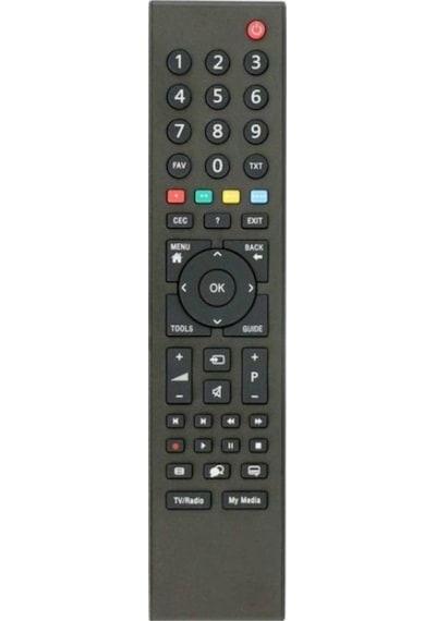 Arçelik  Altus Uyumlu Grundig Led Tv Televizyon Kumandası Cec