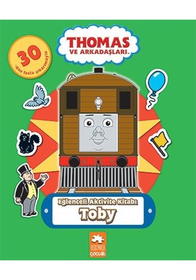 Eğlenceli Aktivite Kitabı - Toby - Thomas ve Arkadaşları- Eksik Parça