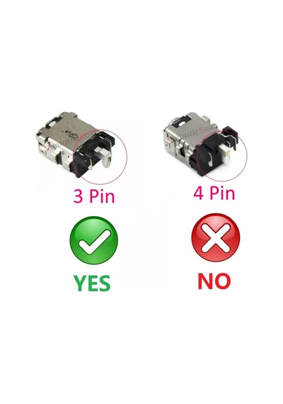 Asus X540u, F556uv, Tp501u Serisi Notebook Dc Power Jack, Şarj Soketi