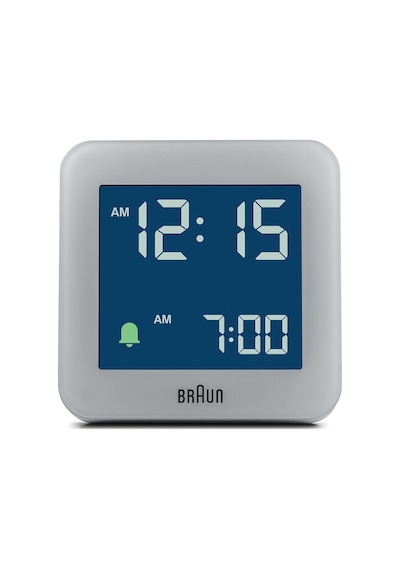 Braun Bc09g Gri Dijital Alarmlı Masa Saati Brn.bc09g