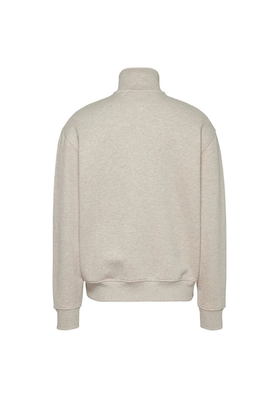 Tommy Hilfiger Erkek Beyaz Tjm Rlx Fermuarlı Sweatshırt Çok Renkli