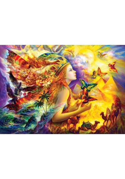Art Puzzle Kelebeğin Rüyası 1000 Parça Puzzle 68x48 Cm 4356