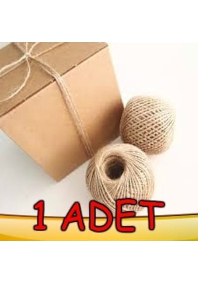 Kirnap 1 Adet Jüt Ipi 100 Gr 100 Metre Kirnap-Kendir Ipi Kuş Yuva