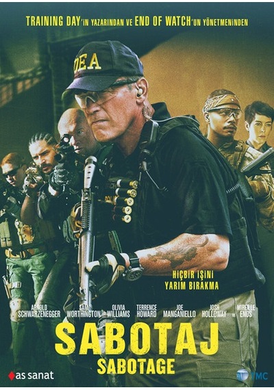 Dvd- Sabotaj - Sabotage