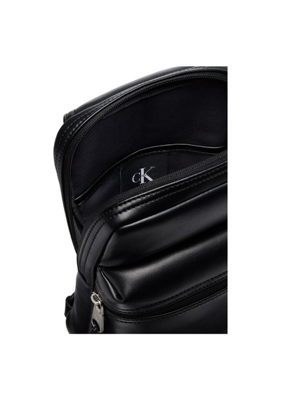 Calvin Klein Bold Logo Webbıng Sl, Ub1 Siyah Erkek Tek Omuz Sırt Çantası