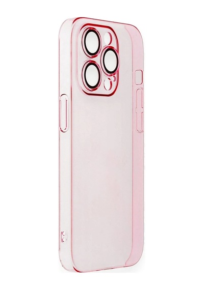 Ilkeshop Newface Apple iPhone Uyumlu 13 Pro Max Kılıf Armada Lensli Kapak - Rose Gold