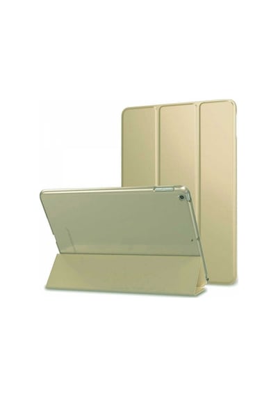 Apple Uyumlu iPad Mini 2 / Mini 3 Smart Cover Stand Arkası Şeffaf Tablet Kılıfı Kapaklı Kılıf