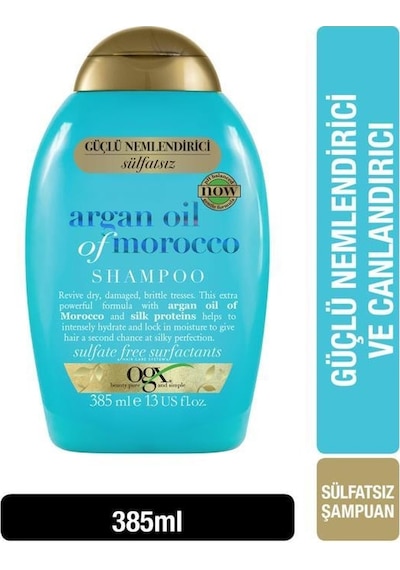 OGX Extra Güçlü Nemlendirici ve Canlandırıcı Argan Oil Of Morocco Şampuan 300 ML
