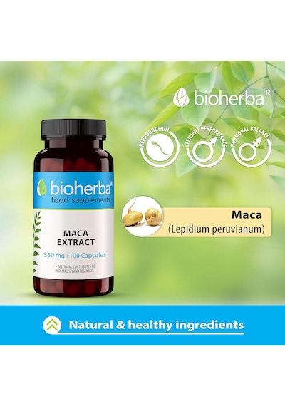 Bioherba Maca Matcha Tozu Extract+selenium Selenyum 350 Mg 100