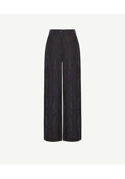 Yargıcı Nervür Detaylı Pantolon 25ykpn3033x 001 Siyah