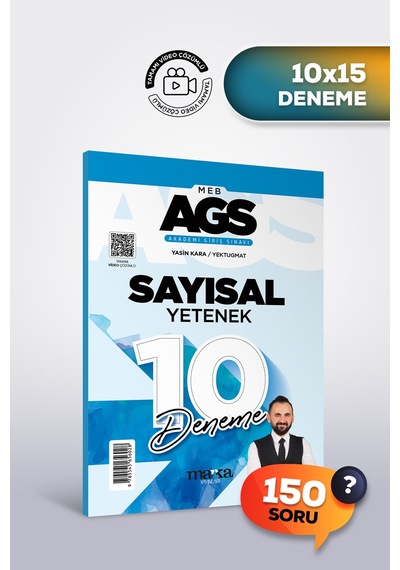 Ags 2026 Sayısal, Sözel Yetenek, Sözel Mantık, Mevzuat, Eğitimin Temelleri, Tarih, Coğrafya Deneme