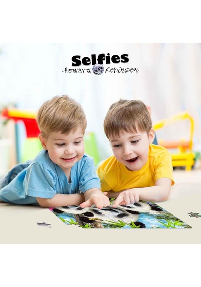 Prime 3d - Panda Peluş Ve Selfie 48 Parça Puzzle