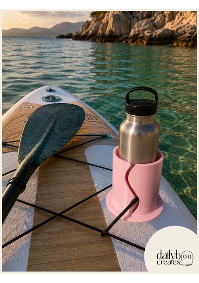 Paddle Board Sup Board Kano Termos Bardak Tutucu Pembe