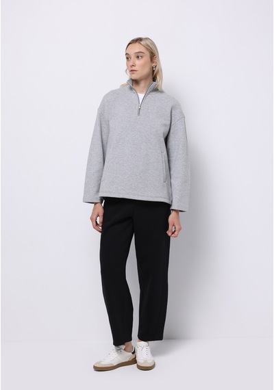 Colins Regular Fit Orta Bel Düz Kadın Siyah Eşofman Altı Cl1076081 Q1.v2 Blk Siyah