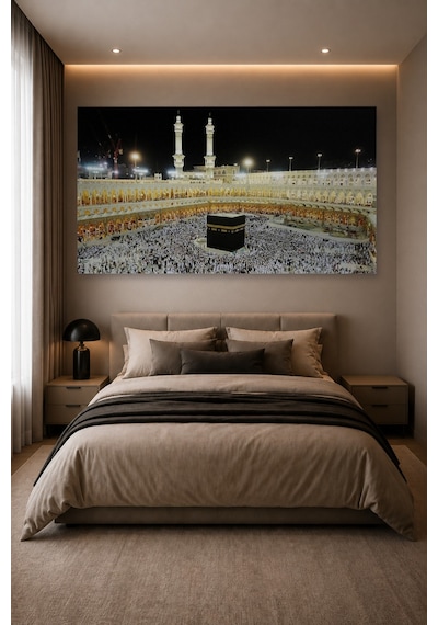 Tam Renk Kabe Dekoratif Kanvas Duvar Tablosu Çok Renkli
