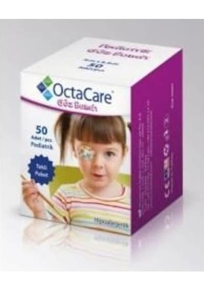 OctaCare Pediatrik Göz Bandı Kız Çocuk 50'li