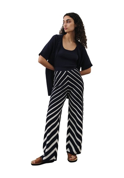 Mısırlı Pantolon Uniseks Lacivert Pantolon - W23s03d555pn Lacivert