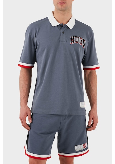 Hugo Erkek Polo Yaka T Shirt 50510183 462 Mavi Mavi