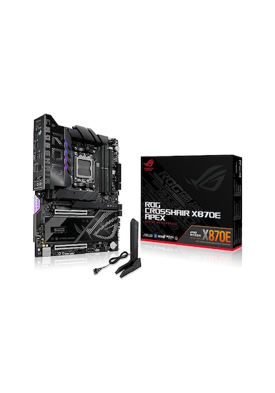 Asus Rog Crosshair X870e Apex 9600mhz Oc Ddr5 M.2 Type-c Amd X870e Ddr5 Atx Anakart