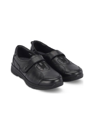 Forelli Golden 29406 Kadın Comfort Ayakkabı - Siyah-siyah Siyah