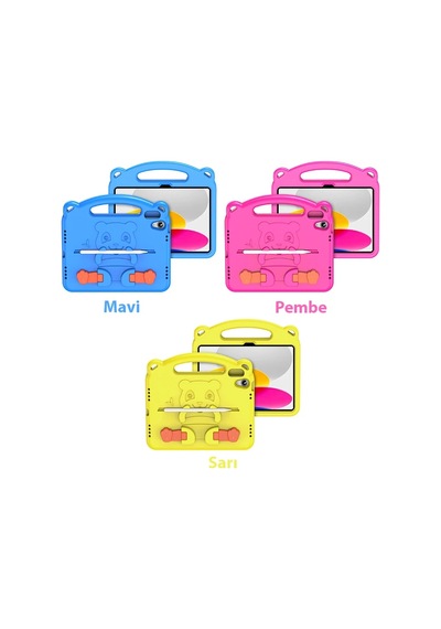 Dux Ducis İpad 10.2 2022 Kılıf Panda Serisi Çocuk Shockproof Standlı Kılıf- 5775