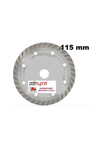 Kesici 115 Mm Turbo Elmas Testere Mermer Granit Kesme Hızlı