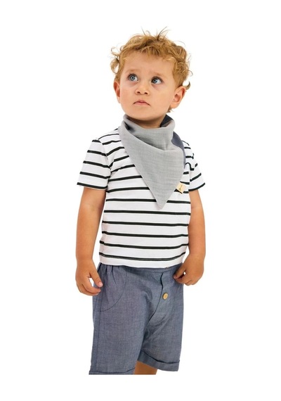 Yumuşak ve Nefes Alabilen 3'lü Müslin Bebek Fular Set