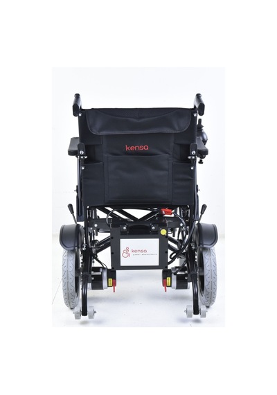 K-200 40km Menzil Uzaktan Kumandalı Akülü Tekerlekli Sandalye 2x250w 120 Kg Taşıma Lityum Batarya