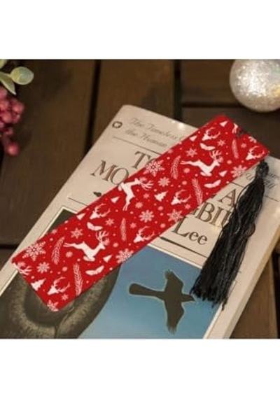 Yılbaşı Temalı Kitap Ayracı