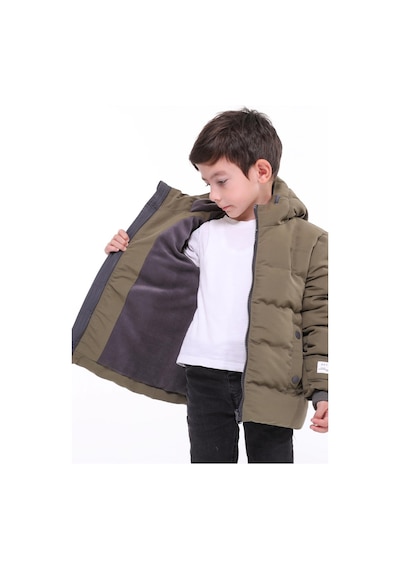 Benitto Kids Erkek Bebek Çocuk Mont 51283 Haki