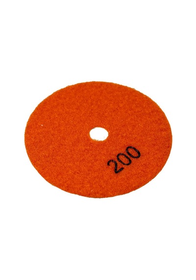 6552 Granit Mermer Taş Parlatma Polisaj Ped 100 Mm - 200 Kum
