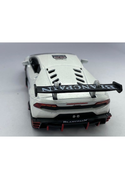Kinsmart Lamborghini Huracan Lp620-2 Super Trofeo Çek Bırak Beyaz