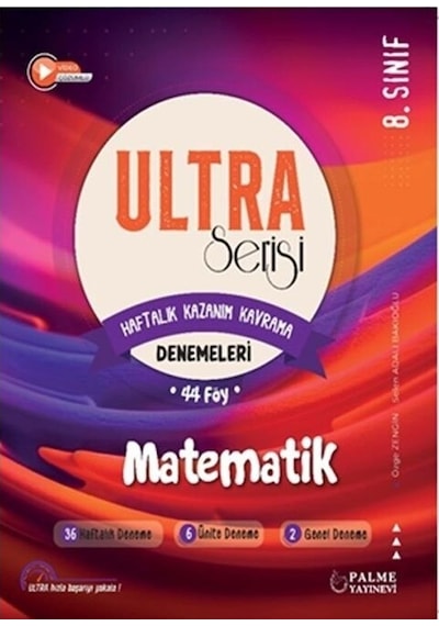 Palme 8.sınıf Ultra Serisi Matematik Denemeleri