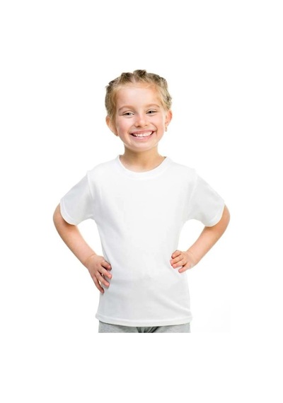 Sea Bubbles Baskısız Bisiklet Yaka Basic Çocuk Tişört 001